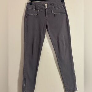 Michael Kors  Izzy Charcoal Grey Skinny Jeans
